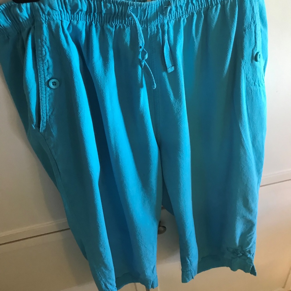 Palm Grove XL petite capris